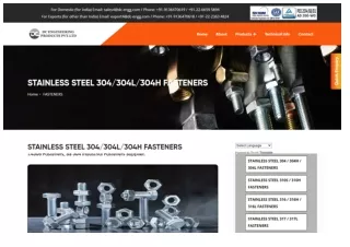 STAINLESS STEEL 304/304L/304H FASTENERS