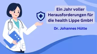 Dr. Johannes Hütte: Wegbereiter für Exzellenz im Gesundheitswesen