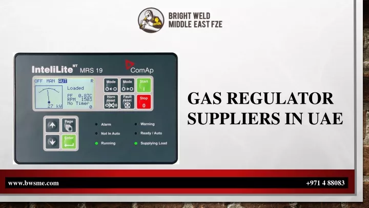 gas regulator suppliers in uae