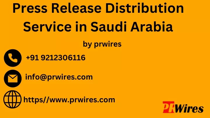 press release distribution service in saudi