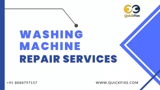 best washing machine repair services