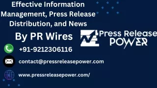 effective information management press release