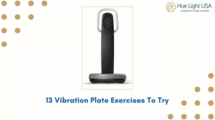 13 vibration plate exercises to try