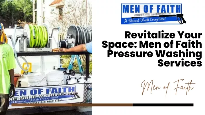 revitalize your space men of faith pressure