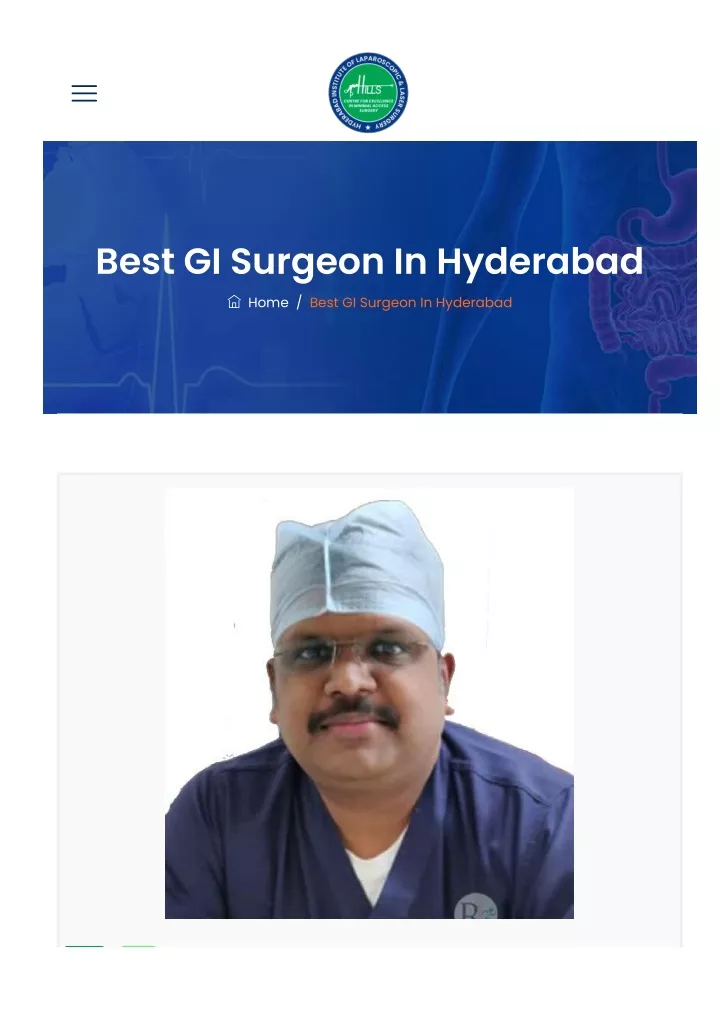 best gi surgeon in hyderabad