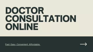 online doctor for consultation