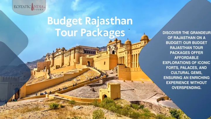 budget rajasthan tour packages