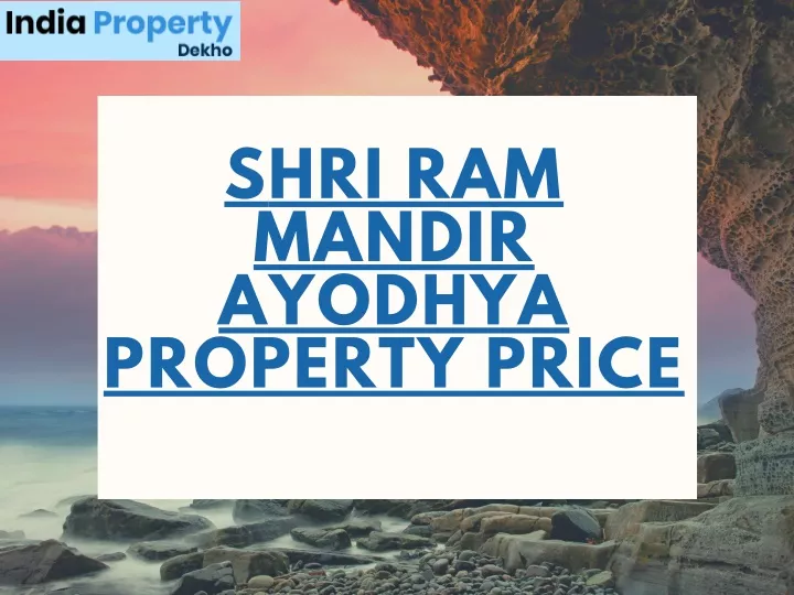shri ram mandir ayodhya property price