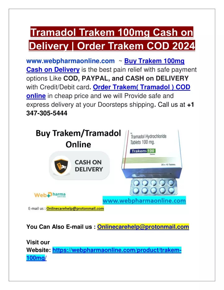 tramadol trakem 100mg cash on delivery order