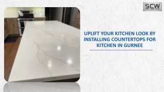 Uplift Your Kitchen look by Installing Countertops for Kitchen in Gurnee-Stone Cabinet Works
