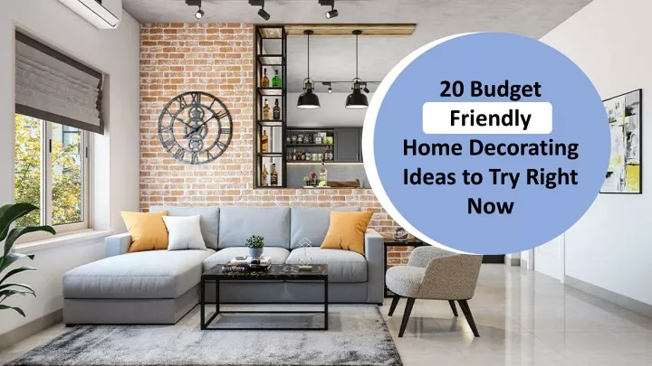 20 budget friendly home decorating ideas