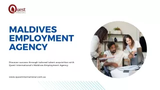 Maldives Employment Agency