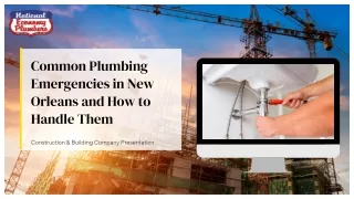 Common Plumbing Emergencies in New Orleans and How to Handle Them