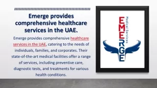 Emerge Medical Services - Healthcare It Support Service In Abu Dhabi.