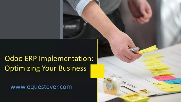odoo erp implementation optimizing your business