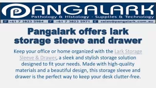 Pangalark - Large Cold Plate.