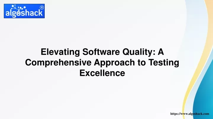 elevating software quality a comprehensive