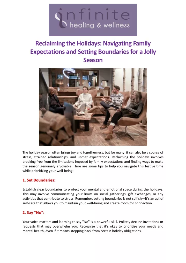 reclaiming the holidays navigating family