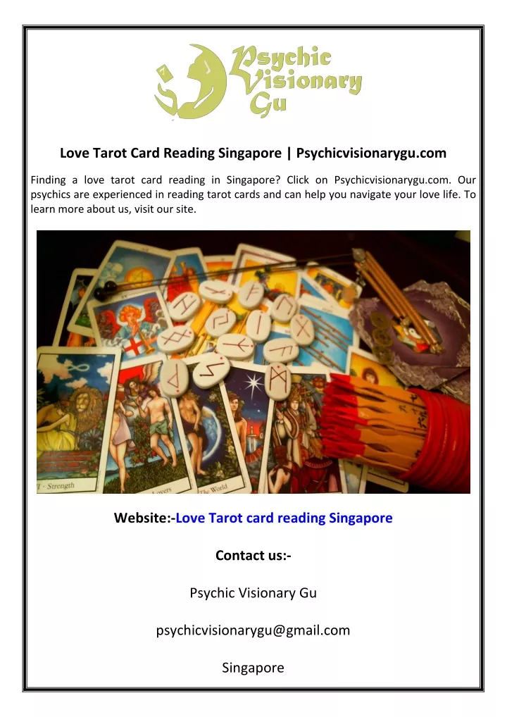 love tarot card reading singapore