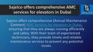 SHAMS AL JABAL LIFT MAINTENANCE LLC - Best Elevator Lift Contractors 2023