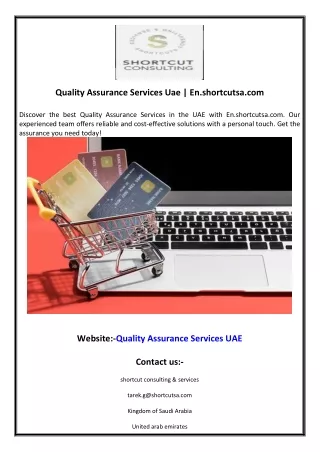 Quality Assurance Services Uae  En.shortcutsa.com