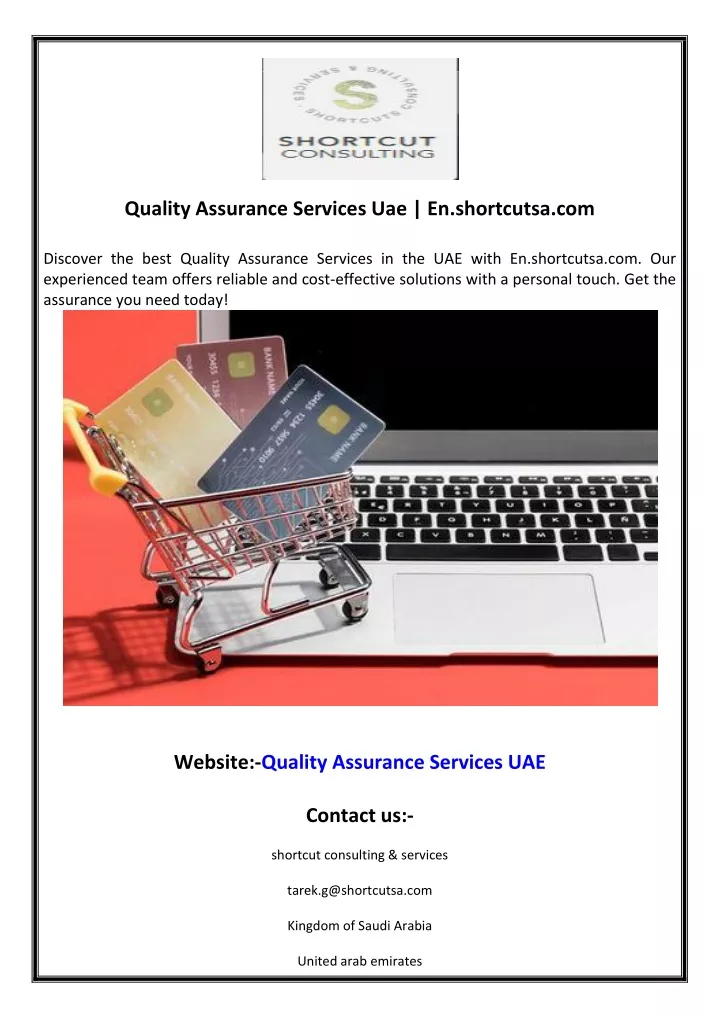 quality assurance services uae en shortcutsa com