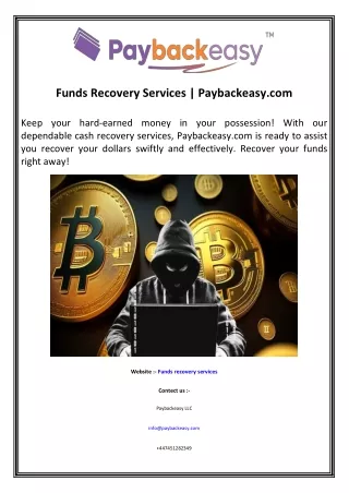 funds recovery services paybackeasy com