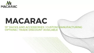 Macarac -19Inch Road Case.