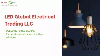 Led Global Electrical Trading LLC - Decorative Led Lights.
