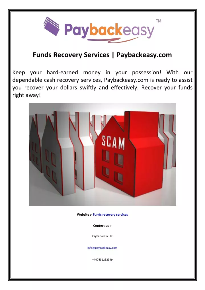 funds recovery services paybackeasy com