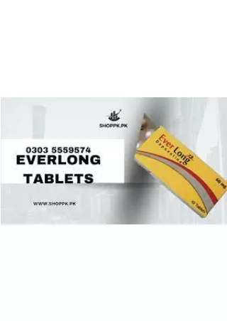 Everlong 60mg Tablets price in Karachi 0303 5559574