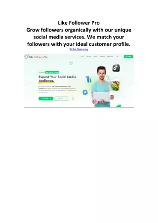 like follower pro