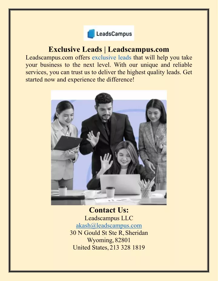 exclusive leads leadscampus com leadscampus