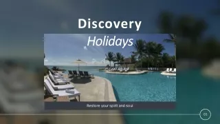 Discover the World with Discovery Holidays Unforgettable Journeys Await!