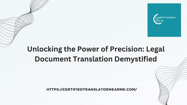 unlocking the power of precision legal document