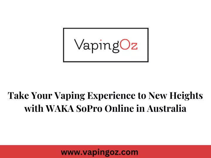 take your vaping experience to new heights with