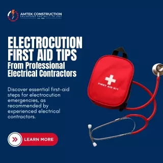 Electrocution First Aid Tips From Professional Electrical Contractors