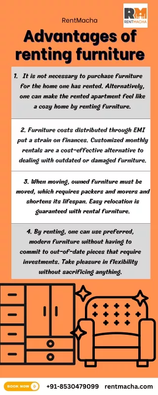 Advantages of renting furniture