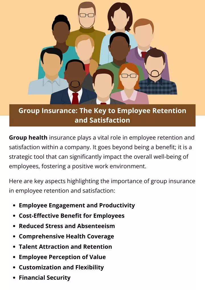 group insurance the key to employee retention