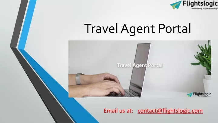 travel agent portal