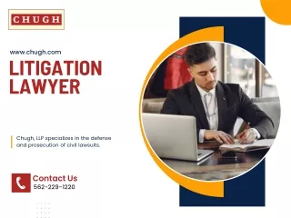 Litigation Lawyer | Chugh LLP