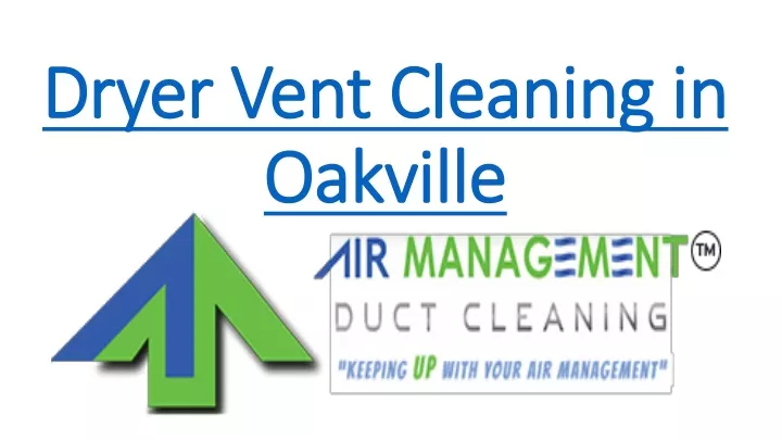 dryer vent cleaning in oakville