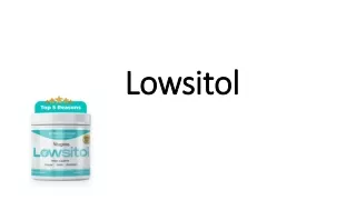 Lowsitol  Diabetes Support To Manage Sugar Levels