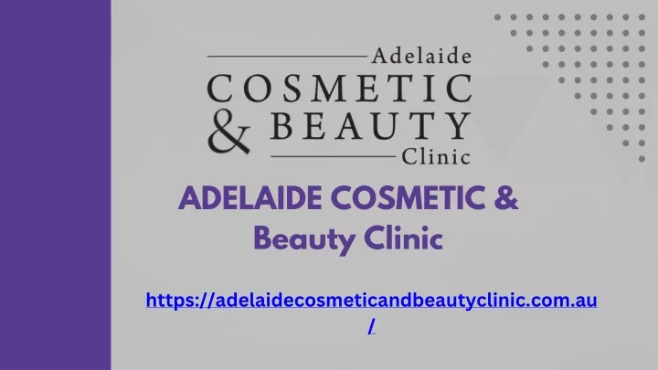 adelaide cosmetic beauty clinic