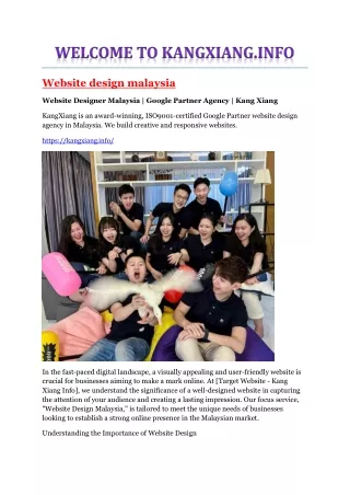 website design malaysia