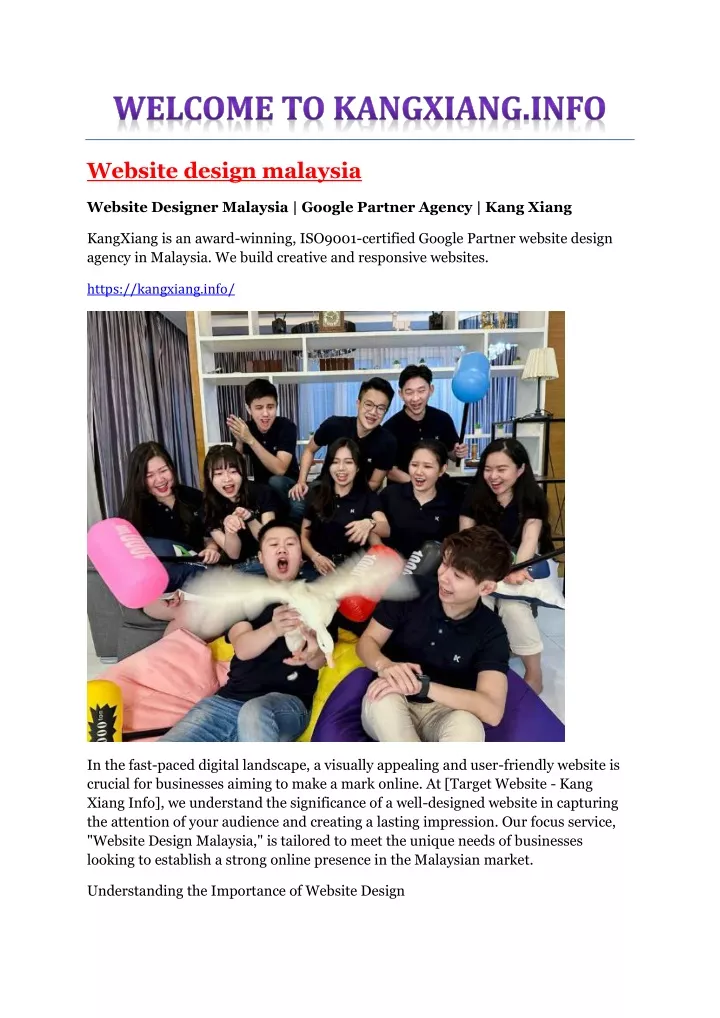 website design malaysia