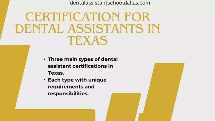 dentalassistantschooldallas com