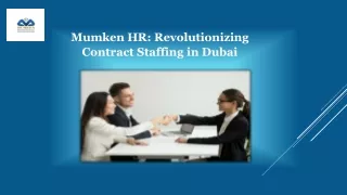 Contract Staffing company In Dubai-Mumken HR