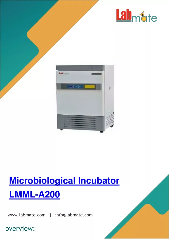 microbiological incubator lmml a200