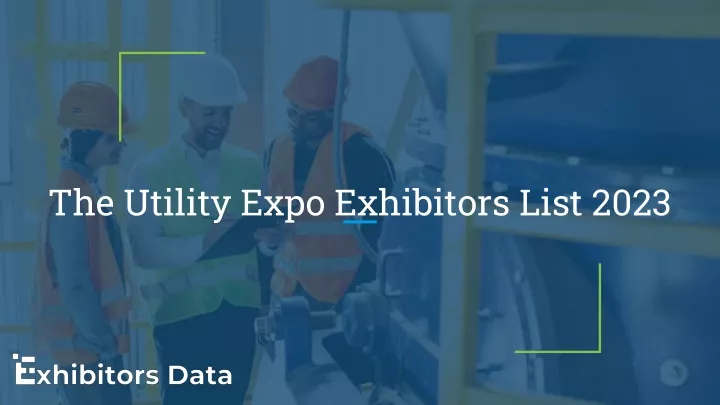 the utility expo exhibitors list 2023